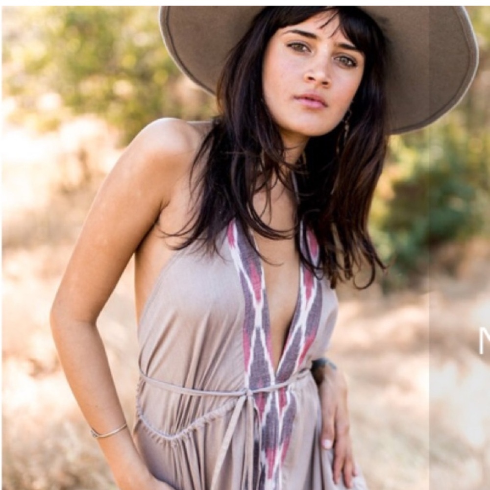 Zhennymph maxi dress with adjustable strap and pockets